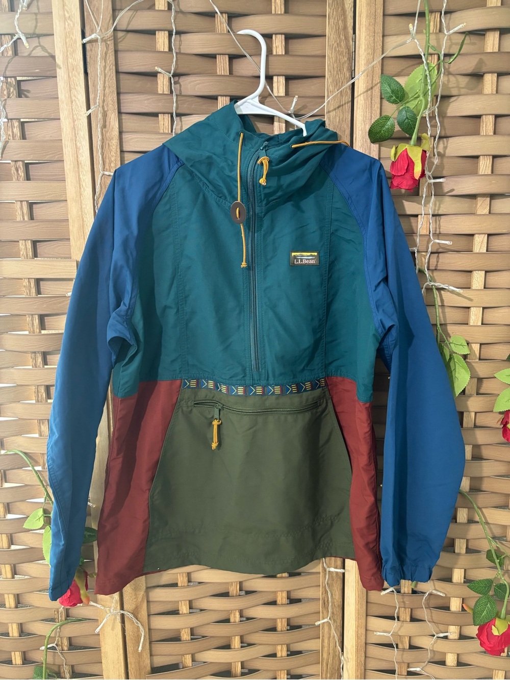 L.L. Ws Bean Mountain Classic Anorak Hooded Jacket Coat